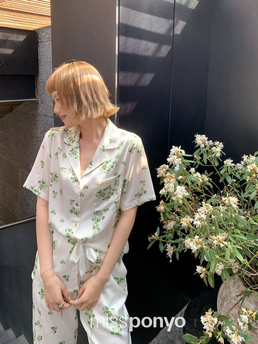 Gorgeous short sleeves long pants