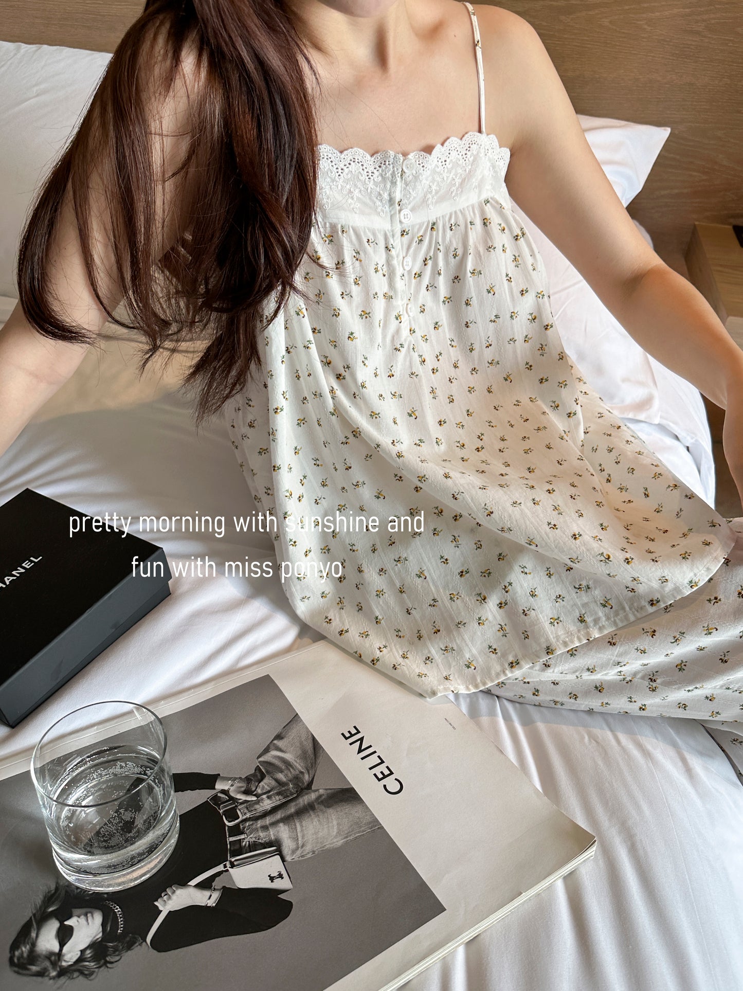 Flower garden ( singlet + pants )