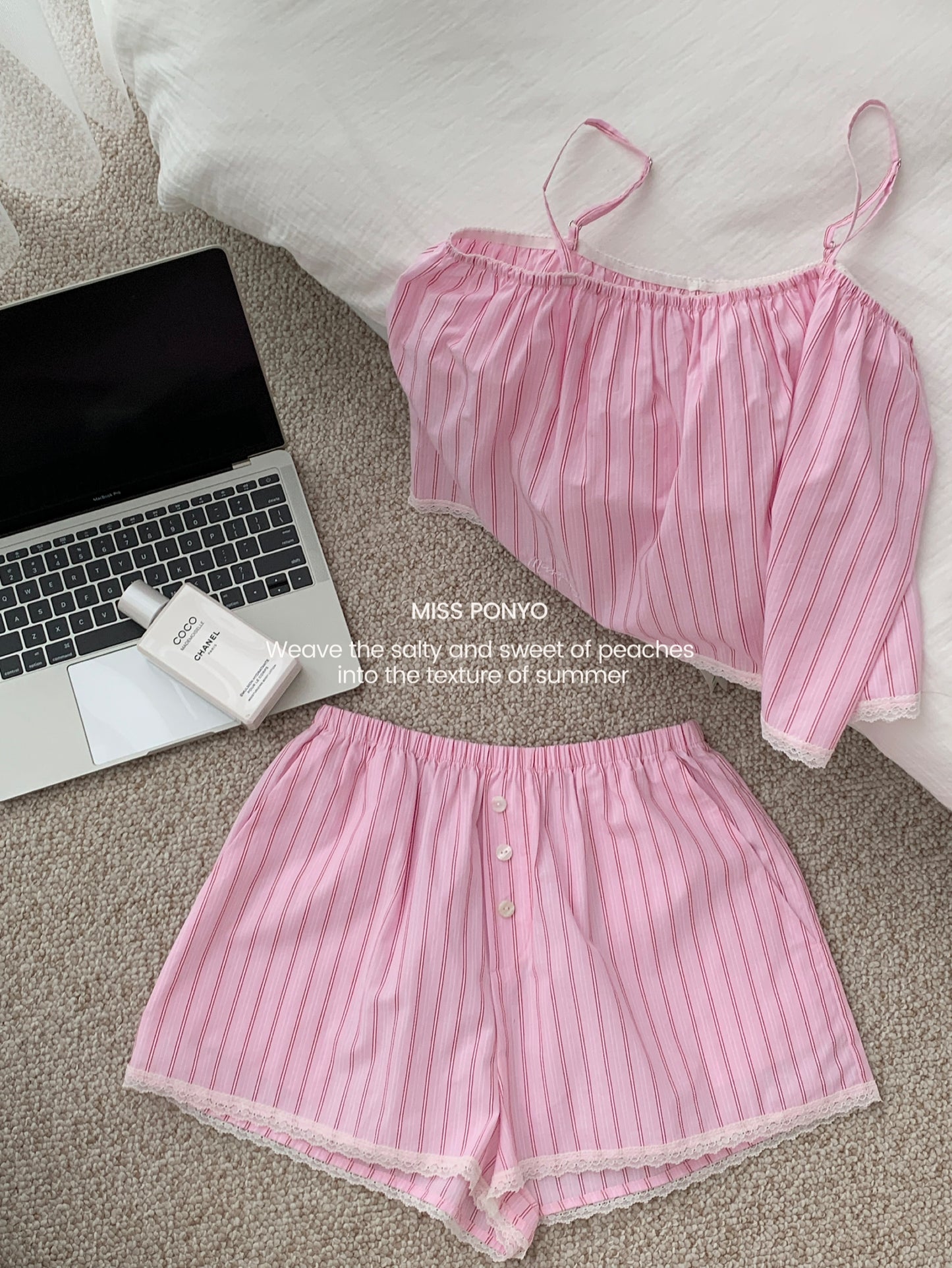 Peach pink ( short )