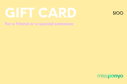 MissPonyo.co gift card
